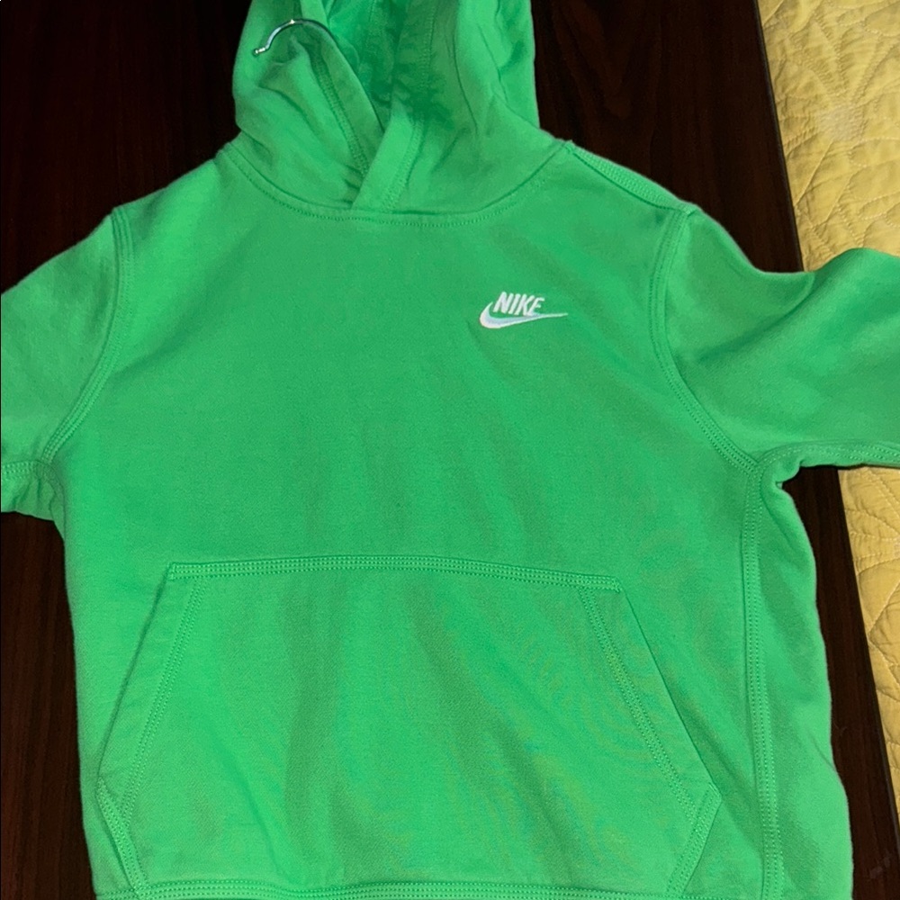 Nike Bright Green Pullover Hoodie